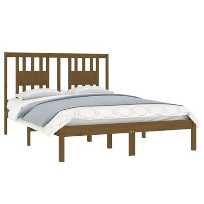 Miele Bed Frame in Solid Wood 120x190 cm Small Double