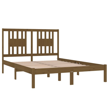 Miele Bed Frame in Solid Wood 120x190 cm Small Double