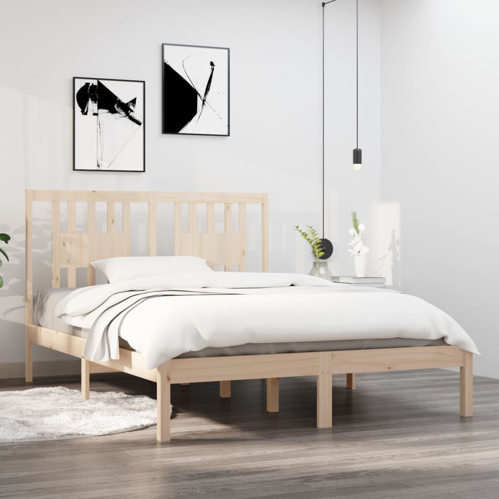 Giroletto in Legno Massello 135x190 cm Double | homemem39