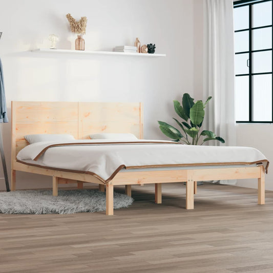 Giroletto senza Materasso 160x200 cm in Legno Massello di Pino | homemem39