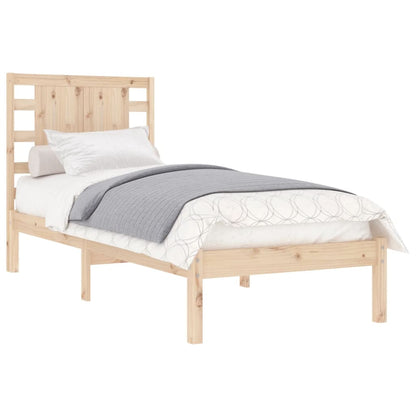 Giroletto senza Materasso 90x200 cm in Legno Massello di Pino | homemem39