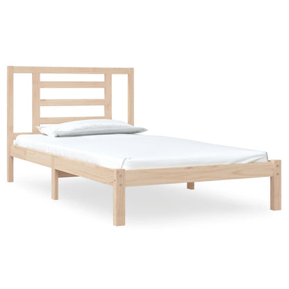 Giroletto senza Materasso 90x200 cm in Legno Massello di Pino | homemem39