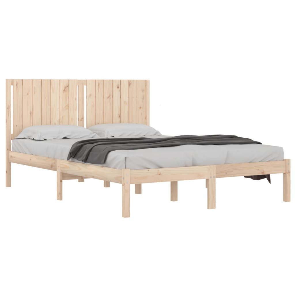 Giroletto senza Materasso 160x200 cm in Legno Massello di Pino | homemem39