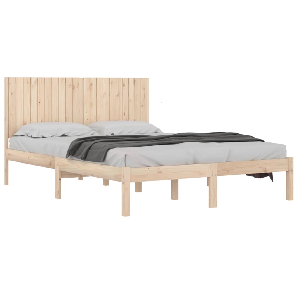 Giroletto senza Materasso 200x200 cm in Legno Massello di Pino | homemem39