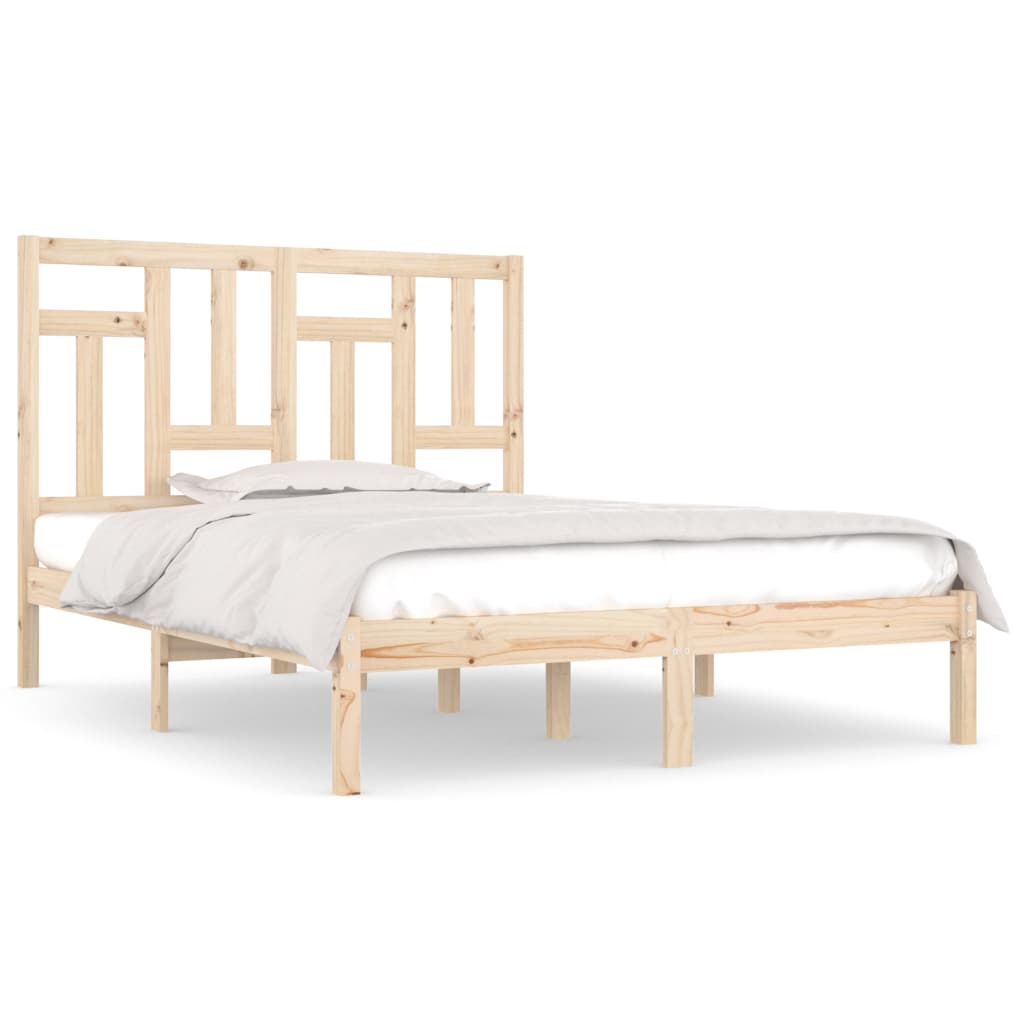 Giroletto senza Materasso 140x200 cm in Legno Massello di Pino | homemem39
