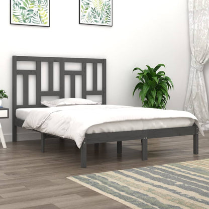 Giroletto Grigio in Legno Massello di Pino 200x200 cm | homemem39