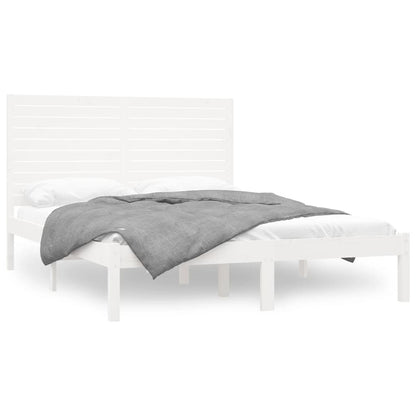 Giroletto Bianco in Legno Massello 120x200 cm | homemem39