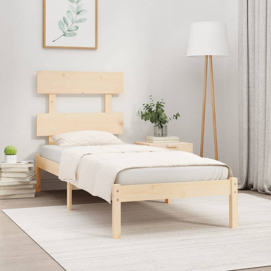 Giroletto in Legno Massello 75x190 cm Small Single | homemem39
