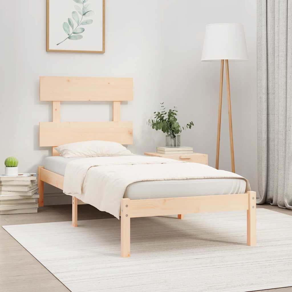 Giroletto in Legno Massello 90x190 cm Single | homemem39