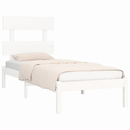 Giroletto Bianco in Legno Massello 90x200 cm | homemem39