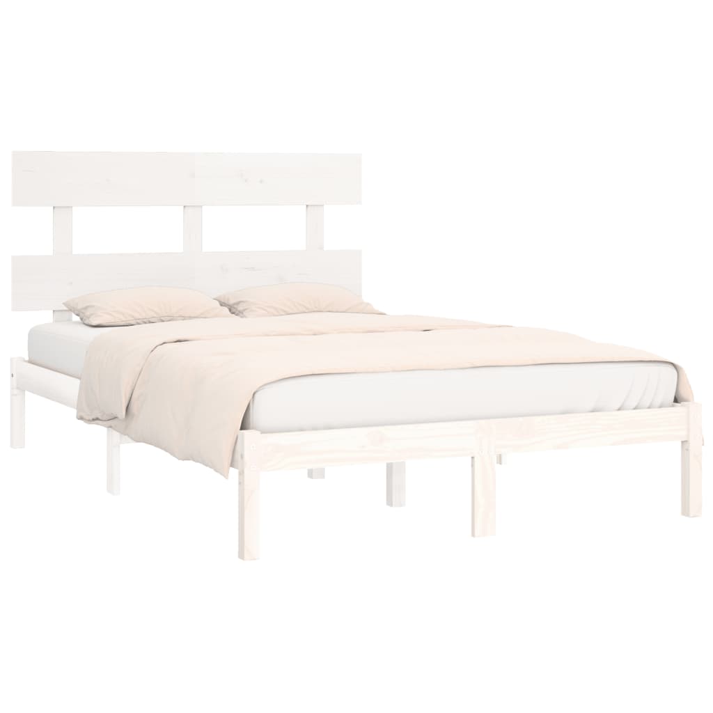 Giroletto Bianco in Legno Massello 180x200 cm Super King | homemem39