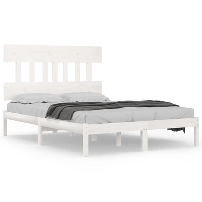 Giroletto Bianco in Legno Massello 120x200 cm | homemem39