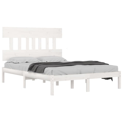 Giroletto Bianco in Legno Massello 120x200 cm | homemem39