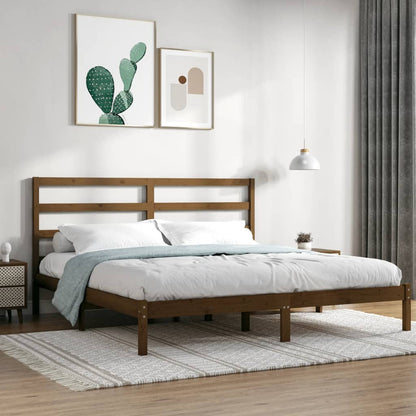Giroletto ambra in Legno Massello di Pino 200x200 cm | homemem39