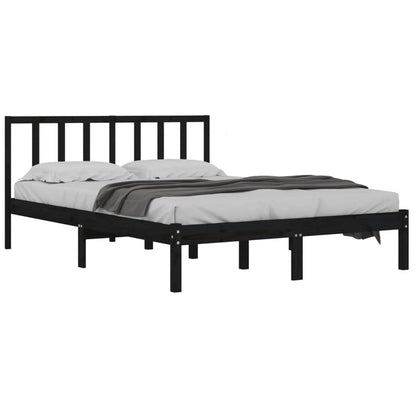 Giroletto Nero Massello Pino 150x200cm King Size | homemem39