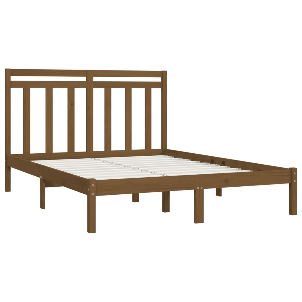 Miele Bed Frame in Solid Wood 120x190 cm Small Double