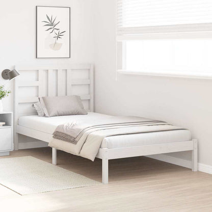 Giroletto Bianco in Legno Massello 100x200 cm | homemem39