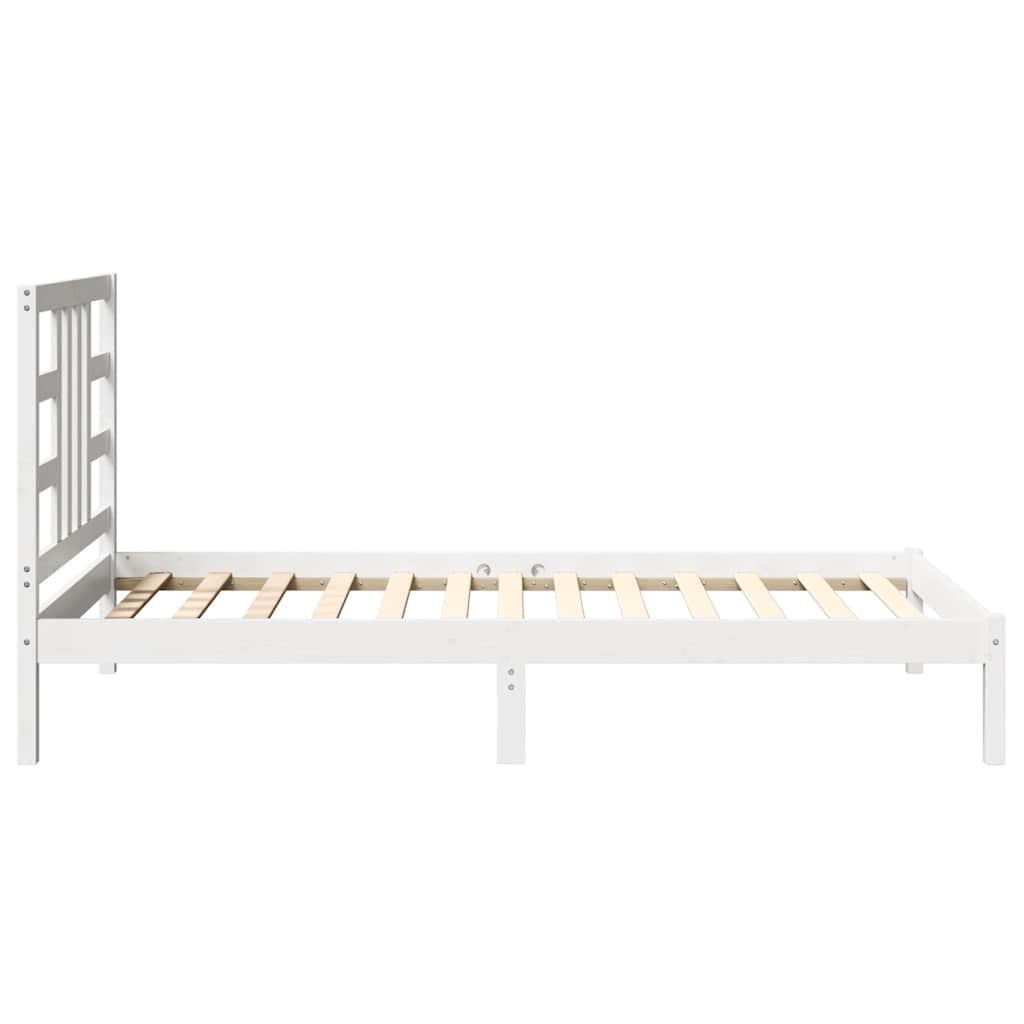 Giroletto Bianco in Legno Massello 100x200 cm | homemem39