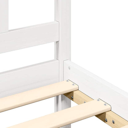 Giroletto Bianco in Legno Massello 100x200 cm