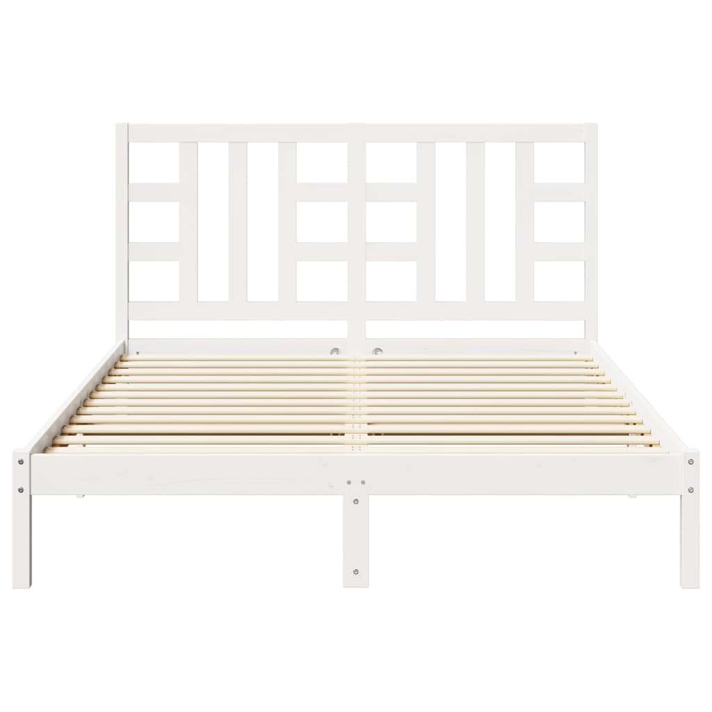 Giroletto Bianco in Legno Massello 150x200 cm King Size