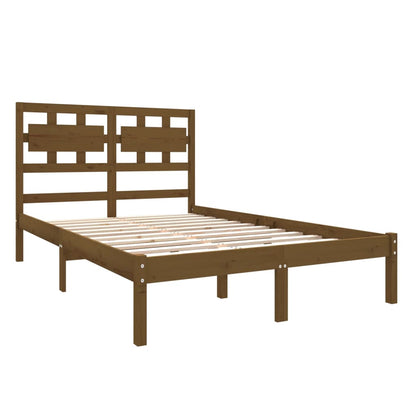 Miele Bed Frame in Solid Wood 120x190 cm Small Double