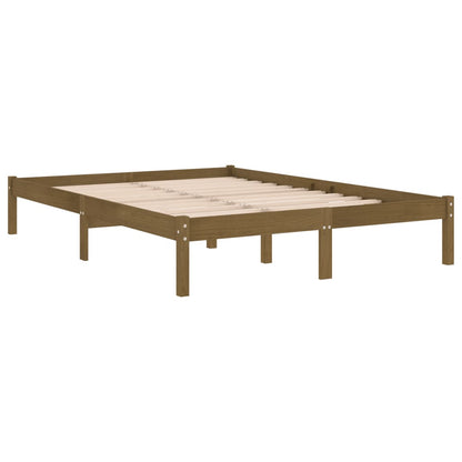 Miele Bed Frame in Solid Wood 120x190 cm Small Double