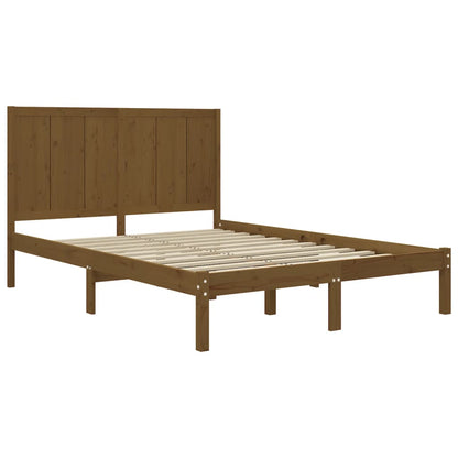 Miele Bed Frame in Solid Wood 120x190 cm Small Double