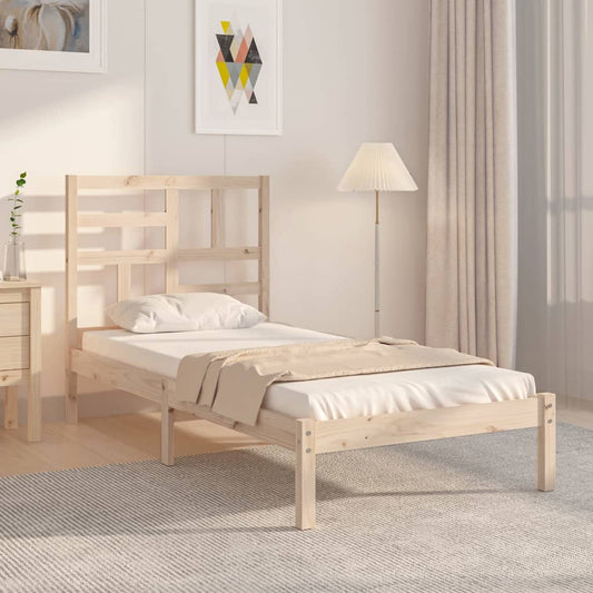 Giroletto in Legno Massello 75x190 cm Small Single | homemem39