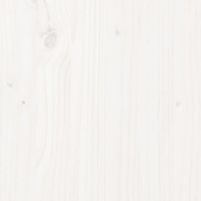 Giroletto Bianco in Legno Massello 150x200 cm King Size | homemem39