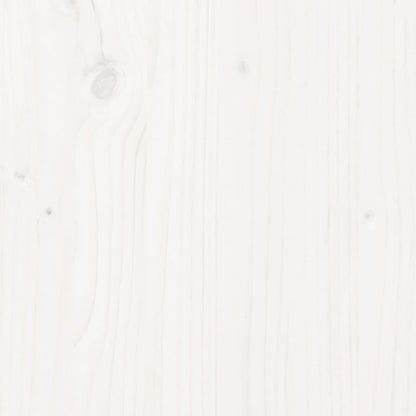Giroletto Bianco in Legno Massello 160x200 cm | homemem39