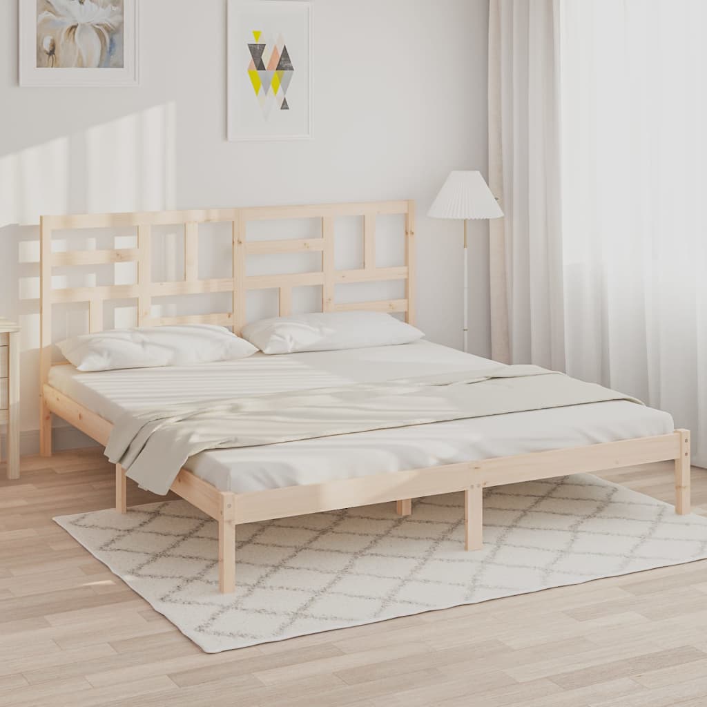 Giroletto senza Materasso in Legno Massello 180x200 cm | homemem39