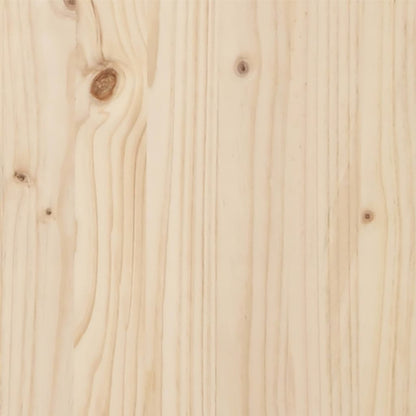 Giroletto senza Materasso in Legno Massello 200x200 cm | homemem39