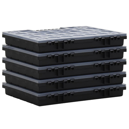 Scatole di Assortimento 10 pz 40x30x5 cm Polipropilene | homemem39