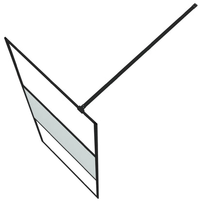 Parete Doccia Walk in 80x195 cm Vetro Semi Smerigliato ESG | homemem39