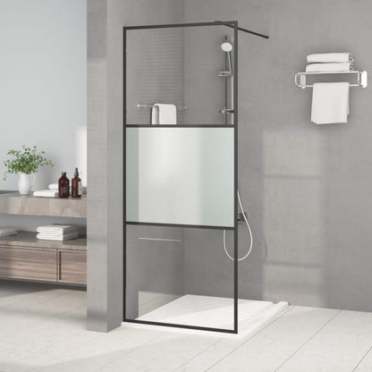 Parete Doccia Walk in 80x195 cm Vetro Semi Smerigliato ESG | homemem39