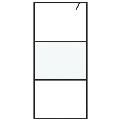 Parete Doccia Walk in 90x195 cm Vetro Semi Smerigliato ESG | homemem39