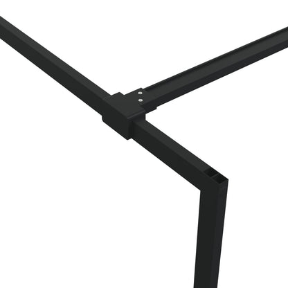 Parete Doccia Walk in 100x195 cm Vetro Semi Smerigliato ESG | homemem39