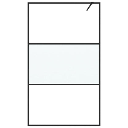 Parete Doccia Walk in 115x195 cm Vetro Semi Smerigliato ESG | homemem39