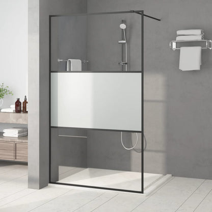 Parete Doccia Walk in 115x195 cm Vetro Semi Smerigliato ESG | homemem39