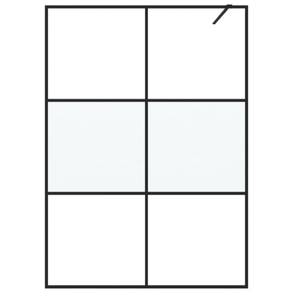 Parete Doccia Walk in 140x195 cm Vetro Semi Smerigliato ESG | homemem39