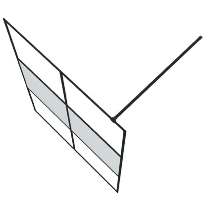 Parete Doccia Walk in 140x195 cm Vetro Semi Smerigliato ESG | homemem39