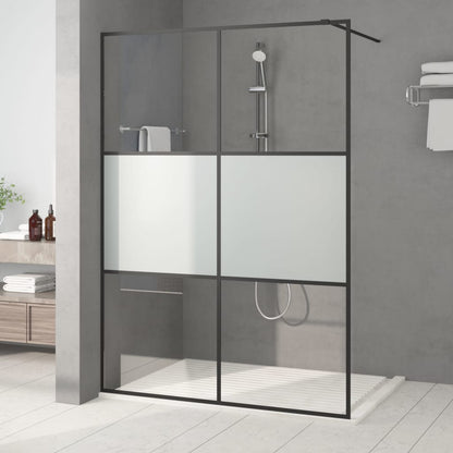 Parete Doccia Walk in 140x195 cm Vetro Semi Smerigliato ESG | homemem39
