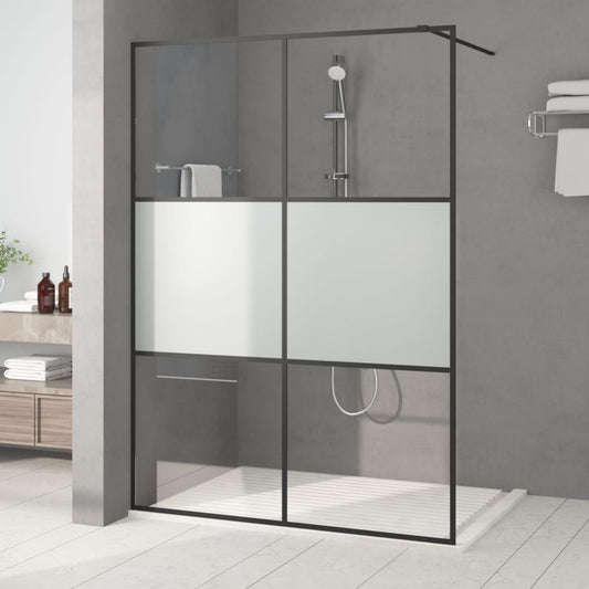 Parete Doccia Walk in 140x195 cm Vetro Semi Smerigliato ESG | homemem39
