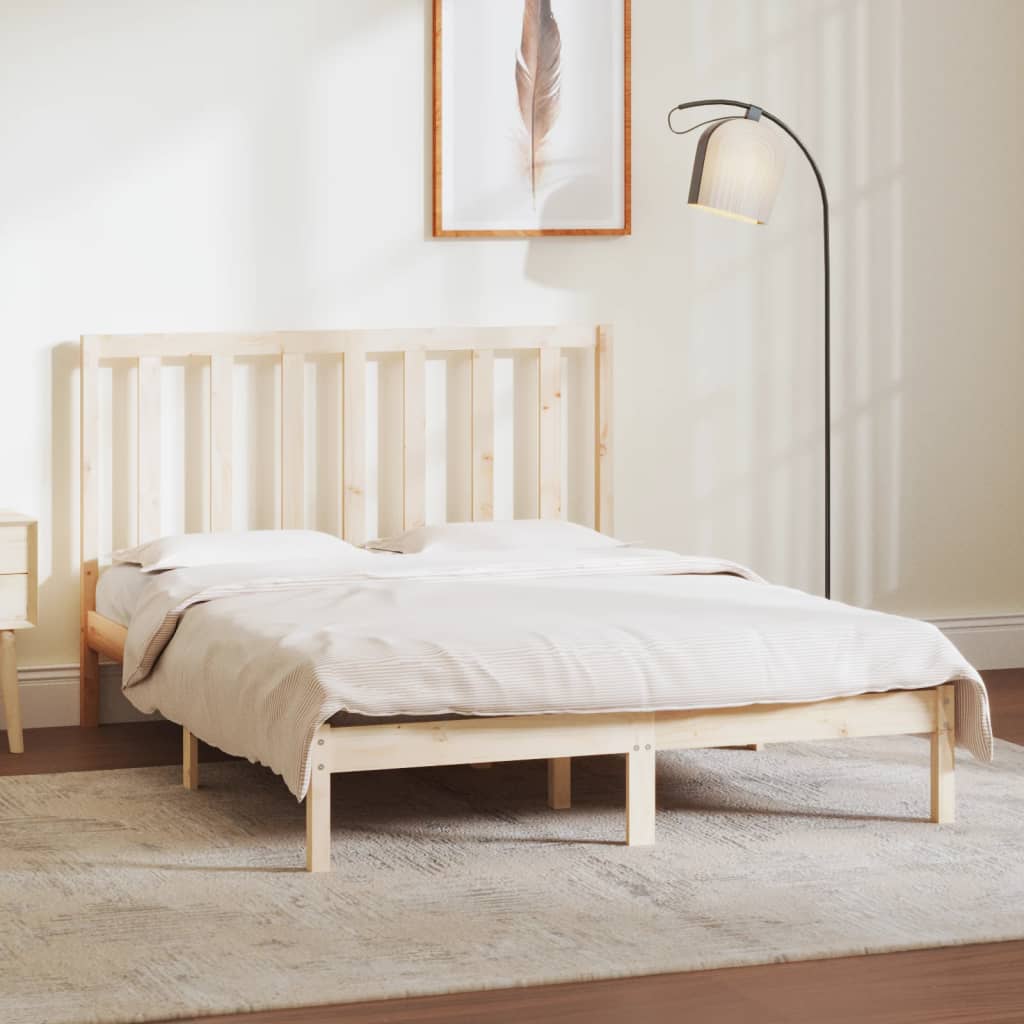 Giroletto senza Materasso 135x190 cm in Legno Massello di Pino | homemem39