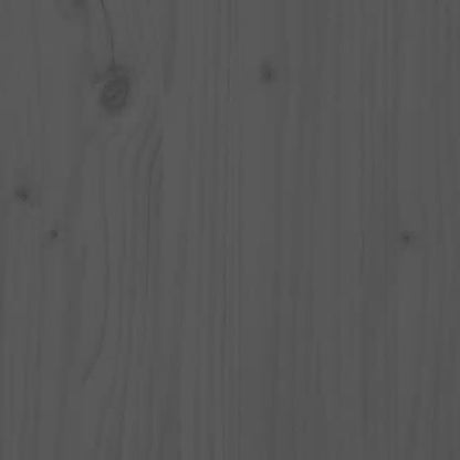 Giroletto Grigio in Legno Massello di Pino 200x200 cm | homemem39
