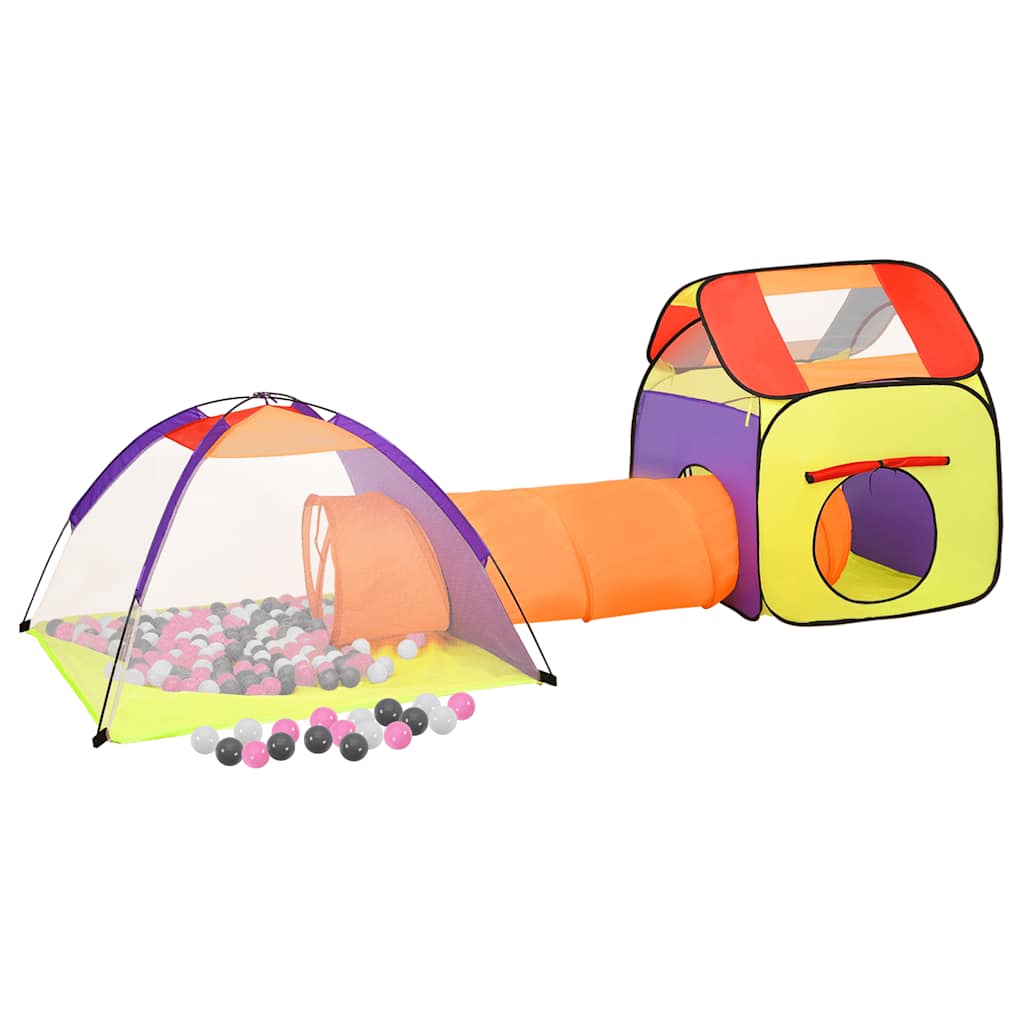 Tenda da Gioco Bambini 250 Palline Multicolore 338x123x111 cm - homemem39