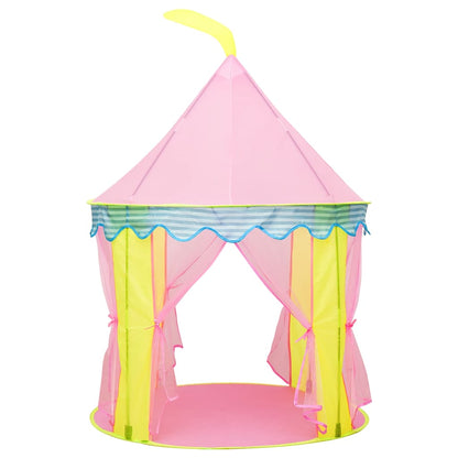 Tenda da Gioco per Bambini Rosa con 250 Palline 100x100x127 cm - homemem39