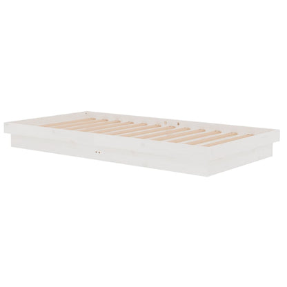 Giroletto Bianco in Legno Massello 100x200 cm | homemem39