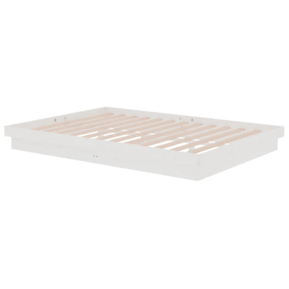 Giroletto Bianco in Legno Massello 140x200 cm | homemem39