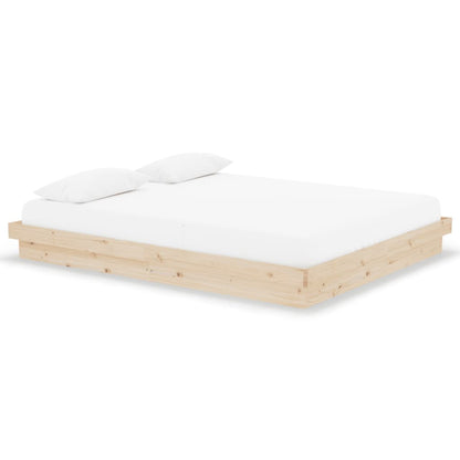 Giroletto senza Materasso in Legno Massello 160x200 cm | homemem39